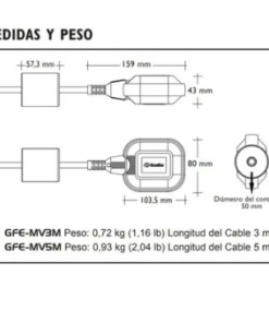 flotante electrico exceline